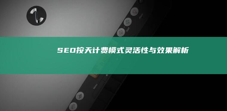 SEO按天计费模式：灵活性与效果解析